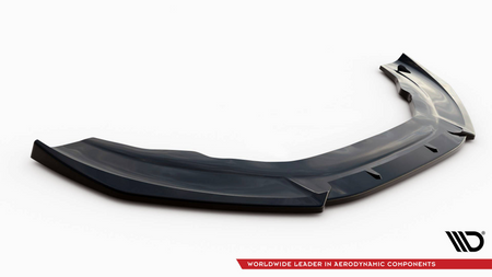 Splitter Audi A6 C7 przód RS6 Look Gloss Black