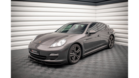 Dokładka Porsche Panamera Panamera Diesel Panamera Turbo 970 Progi v.2 Gloss Black