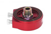 Oil filter adapter Turboworks Red