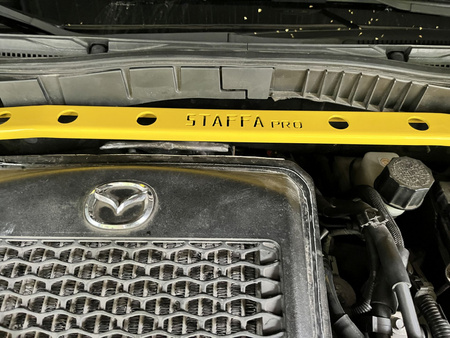 Front upper strut bar Mazda 6 MPS Black