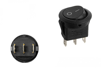 Switch Round Mini ON-OFF 3PIN