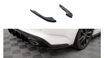 Splitter Kia Optima IV Facelift Rear Side v.2 Gloss Black