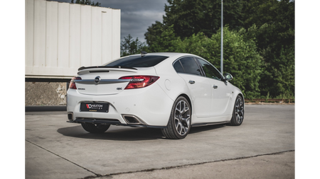 Splitter Opel Insignia Mk. 1 OPC Facelift Rear Central with Diffuser Gloss Black