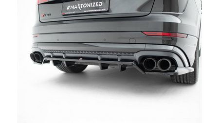 Splitter Audi SQ8 Q8 S-Line Mk1 Facelift Rear Central with Diffuser v.2