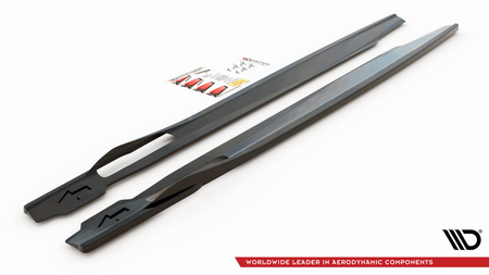 Diffuser BMW X6 G06 F96 M-Pack Side Skirts Gloss Black