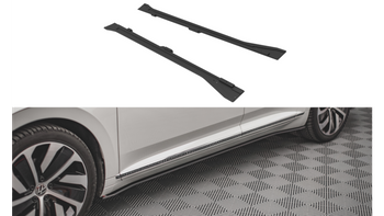 Diffuser Volkswagen Arteon Facelift R R-Line Side Skirts Street Pro v.1 Black