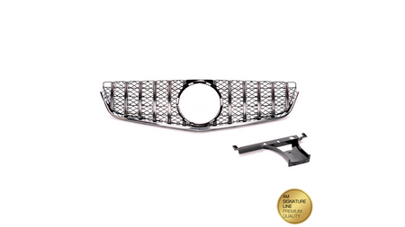 Grill Mercedes-Benz E C207 A207 GT Chrome & Black DAMAGED
