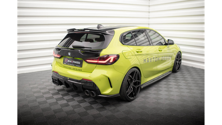 Splitter BMW 1 F40 M-Pack Rear Side v.5 Gloss Black