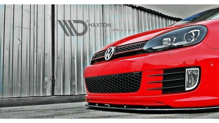 Splitter Volkswagen Golf VI przód v.2 Do GTI 35th Gloss Black