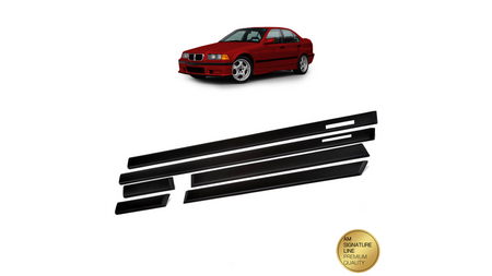 Trim BMW 3 E36 Side 6pcs. Black