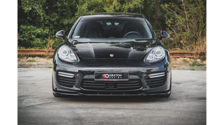 Splitter Porsche Panamera Turbo 970 Facelift Front v.2 Gloss Black