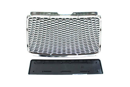 Grill Audi A6 C6 Facelift RS-Style Chrome-Black