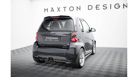 Splitter Brabus Smart Fortwo C451 Facelift Rear Central with Diffuser