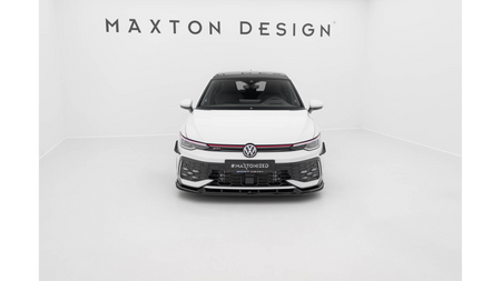 Splitter Volkswagen Golf GTI GTE R-Line Mk8 Facelift Przód Street Pro Black v.2