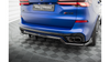 Splitter BMW X5 G05 Facelift M-Pack Tył Środkowy z Dyfuzorem v.2