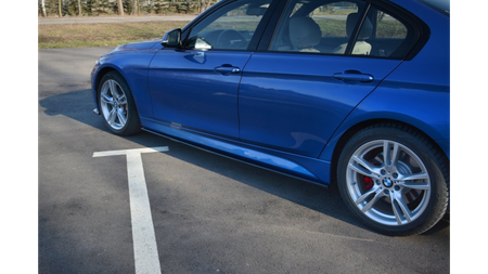 Dokładka BMW F30 Facelift Progi Gloss Black