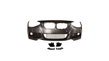 Front Bumper With PDC + SRA fit for BMW 1 (F20, F21) Hatchback (2011-2015) M-Tech