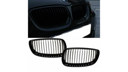 Grill BMW 3 E92 E93 Single Line Gloss Black