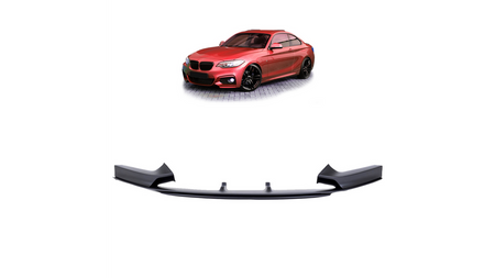 Diffuser BMW 2 F22 F23 Front Bumper Matt Black