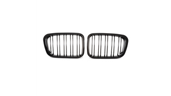 Grill BMW 3 E46 Compact Dual Line Gloss Black