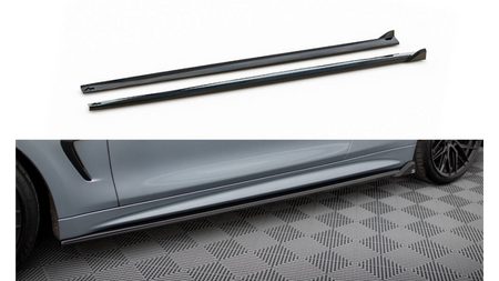 Diffuser BMW 4 F32 F36 F33 M-Pack Side Skirts v.2