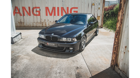 Diffuser BMW 5 E39 M-Pack Front Bumper + Splitter Gloss Black