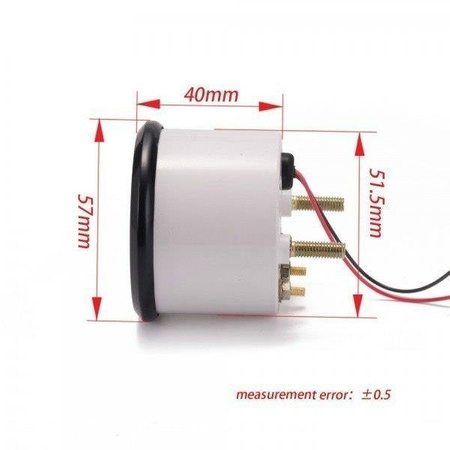 KET Gauges 52mm 3in1 kit Volt, Water Temp, Oil Press VDO Look