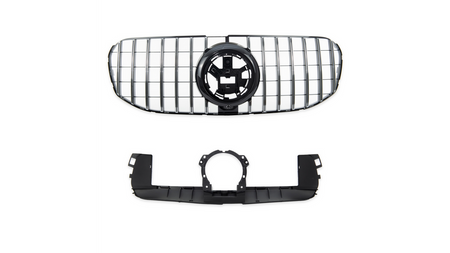 Grill Mercedes-Benz GLS X167 GT Chrome & Black Camera