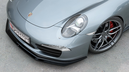 Front Splitter V.2 Porsche 911 Carrera 991 Gloss Black