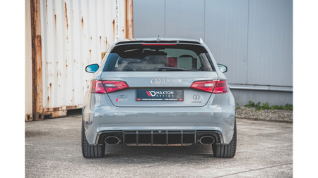 Dokładka Audi RS3 8V Sportback Zderzak Tył Gloss Black