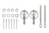 Hood pins EPMAN Silver