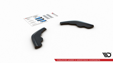 Rear Side Splitters V.1 for BMW 1 F40 M-Pack Gloss Black