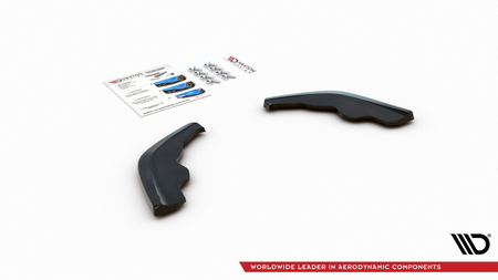 Splitter BMW 1 F40 M-Pack Tył Boczne v.1 Gloss Black
