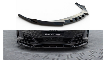 Splitter Audi e-Tron GT Front v.1 Gloss Black