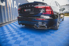 Splitter Volvo S60 III R-Design Rear Central with Diffuser Gloss Black