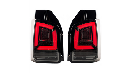 Lampy Volkswagen Transporter T5 Tył Dynamic LED Smoke