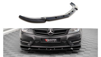 Splitter Mercedes-Benz C C204 W204 Facelift S204 Facelift przód v.1 Gloss Black