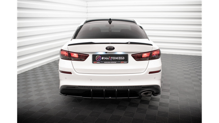 Splitter Kia Optima IV Facelift Tył Boczne v.2 Gloss Black