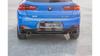 Splitter BMW X2 F39 M-Pack Tył Środkowy Gloss Black