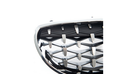 Grill BMW 5 E60 E61 Gloss Black & Chrome