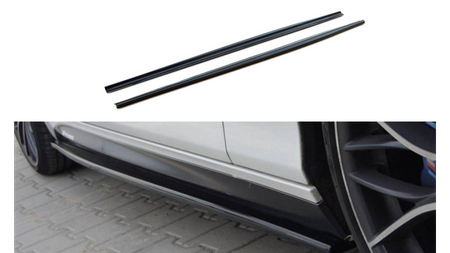 Diffuser BMW 1 F21 M-Pack Side Skirts Gloss Black