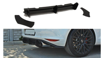 Diffuser Volkswagen Golf 7 GTI Rear + Rear Splitter Side