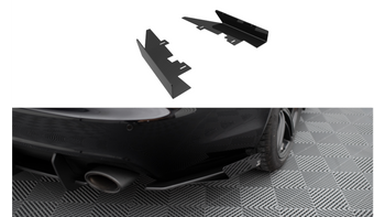 Flapsy Audi RS6 C6 Tył boczne