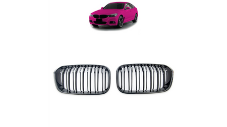 Grill BMW 3 F34 Dual Line Gloss Black