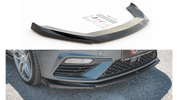 Splitter Seat Leon Cupra FR III Facelift przód v.5 Gloss Black