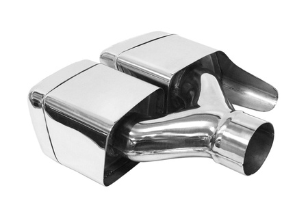 Exhaust Tip 250x90mm enter 67mm Mercedes E63 W212 Polished Set