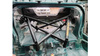 Rear strut rear BMW E36 KJS DRIFT 1/4 MILI 6-point drift kjs X-BRACE 