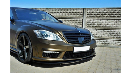 Splitter Mercedes-Benz S W221 AMG Front Gloss Black