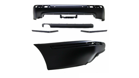 Bumper BMW 5 E39 Rear with Diffuser