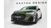 Splitter Audi S3 A3 S-line 8Y Front Street Pro Facelift Black
